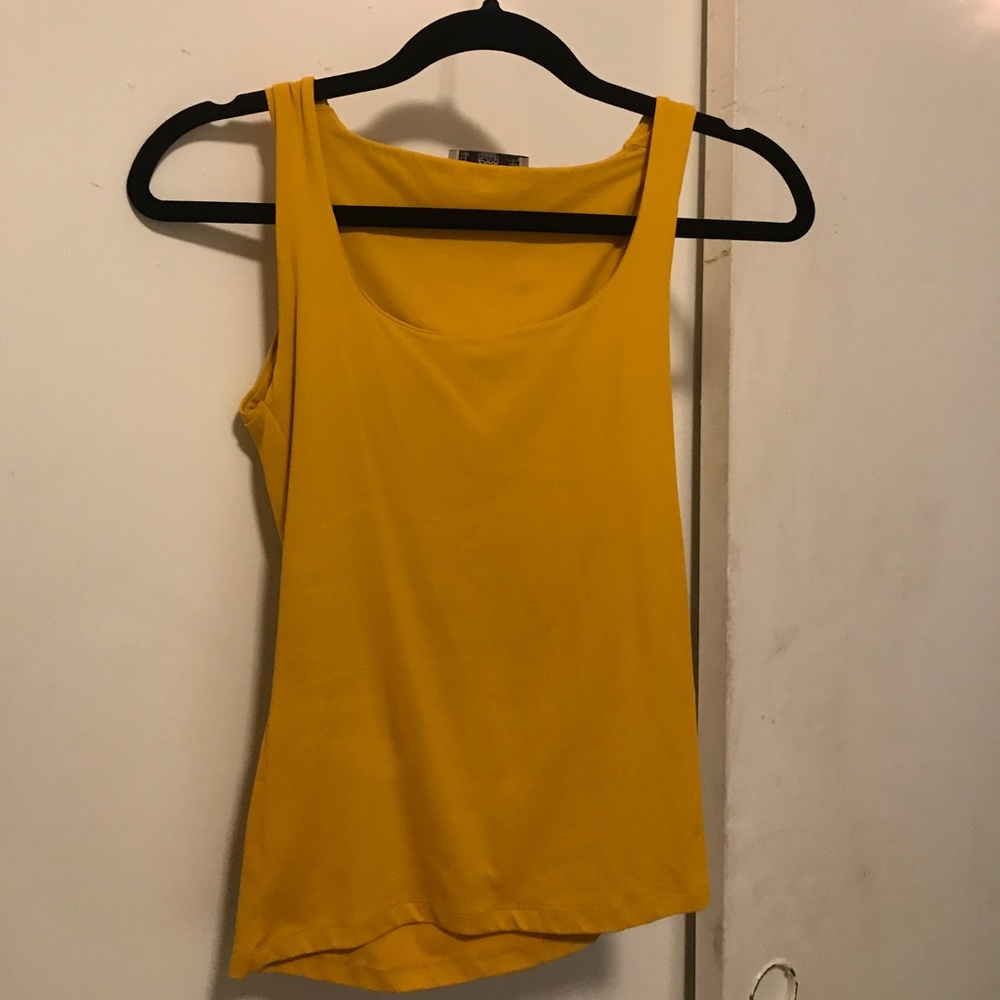 Mustard Tank Top